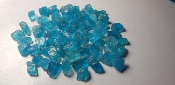 Blauwe kleur cabochon kwaliteit eetlust Ruw- 48 g - (78)
