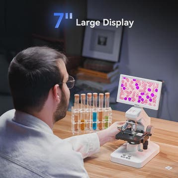 TOMLOV DM301 Max Digitale Biologische Microscoop - 1200x Zoo, Verzenden, Nieuw