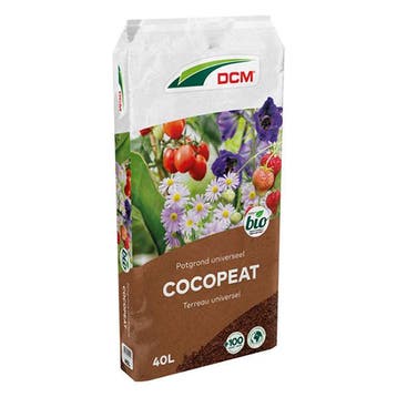 Potgrond | DCM | 40 liter (Universeel, Kokosvezel), Verzenden