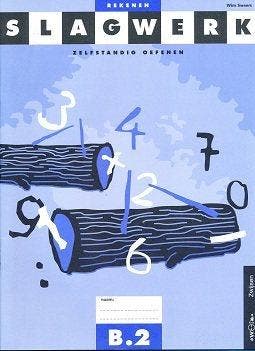 Slagwerk Rekenen werkboek B2 groep 4 (per stuk), Verzenden, Nieuw