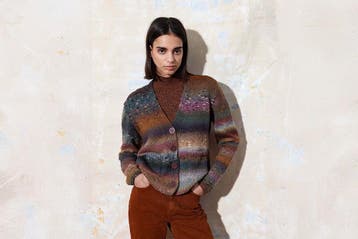Breipatroon Damesvest Paloma met zakken van Magnolia garen, Ophalen of Verzenden, Nieuw