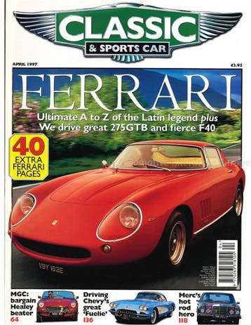 1997 CLASSIC AND SPORTSCAR MAGAZINE (04) APRIL ENGELS, Nieuw, Author
