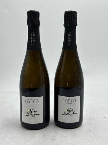 2018 Fleury, Notes Blanches - Champagne Brut Nature - 2, Nieuw