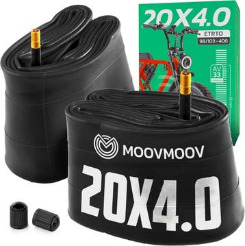Binnenband 20x4 inch voor Fatbike - Set van 2 - 41% korting, Ophalen of Verzenden, Zo goed als nieuw, Band, MOOVMOOV