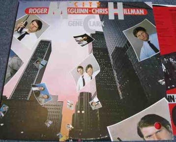 LP gebruikt - Roger McGuinn Chris Hillman - City, Verzenden, Zo goed als nieuw, Overige formaten