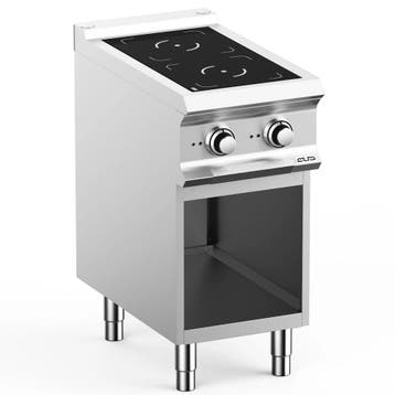 Inductiefornuis | DOMINA PRO 700 | 2 Kookpunten | 7kW (400V), Verzenden, Nieuw in verpakking