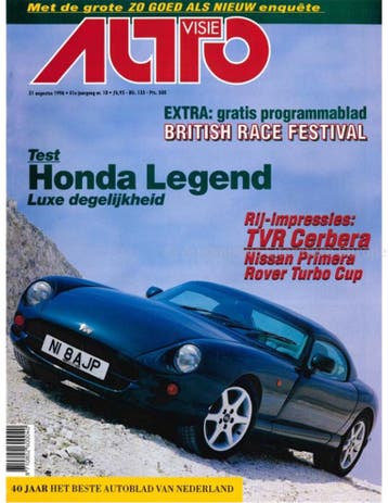 1996 AUTOVISIE MAGAZINE 18 NEDERLANDS, Nieuw, Author