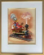 Mike Peraza - Original pastel art - Calisota Toy Train, Nieuw
