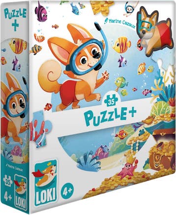 Loki Goes Diving Puzzel (35 stukjes) | Loki - Puzzels, Verzenden, Nieuw