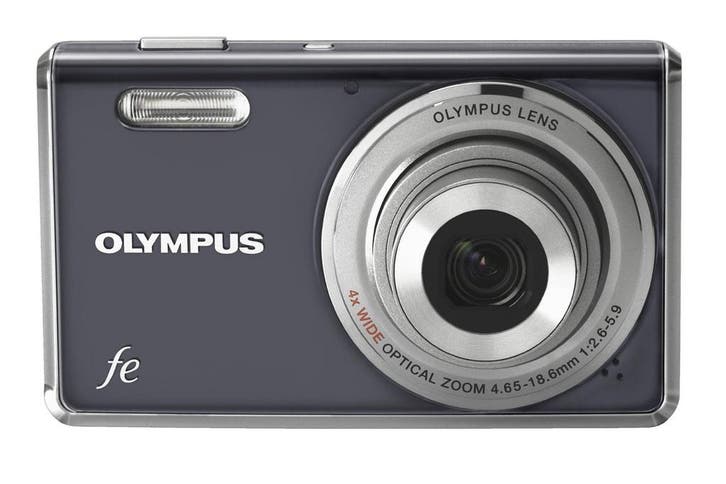 Olympus FE-4000 Digitale Compact Camera - Grijs (In doos), Audio, Tv en Foto, Fotocamera's Digitaal, Zo goed als nieuw, Verzenden
