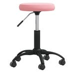 vidaXL Massagekruk fluweel roze, Verzenden, Nieuw