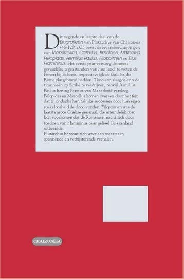 Biografieën IX / Maior-serie Biografieën / 9 - Plutarchus, Verzenden, Gelezen, Plutarchus