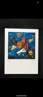Druillet - Sérigraphie signée – Auvers-sur-Oise / Van Gogh, Boeken, Stripboeken, Nieuw