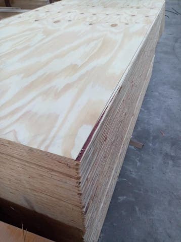underlayment plaat 18mm 122x244 elliottis pine, Ophalen, Nieuw, Minder dan 20 mm