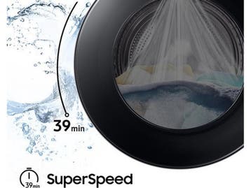 Samsung WW90DB7U34GBU3 - Wasmachine - 9 kg - Eco Bubble, Verzenden, Zo goed als nieuw