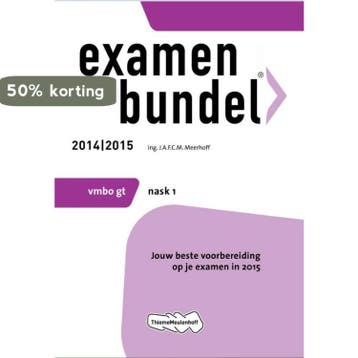 Nask 1 / Vmbo gt 2014/2015 / Examenbundel 9789006080551, Verzenden, Gelezen, J.A.F.C.M. Meerhoff