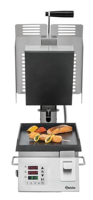 Bartscher Contactgrill DT 2000 1G | Glad Grilloppervlak | 23, Ophalen of Verzenden, Nieuw in verpakking