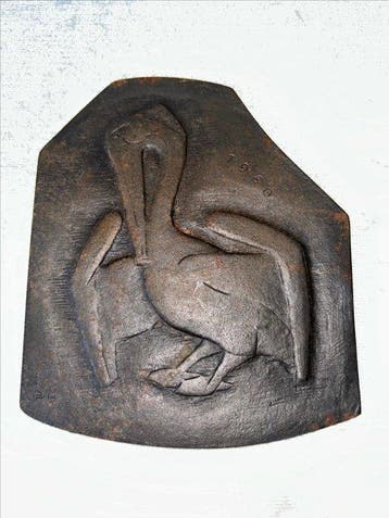 Philipp Harth - Wandbord - wandord - IJzer