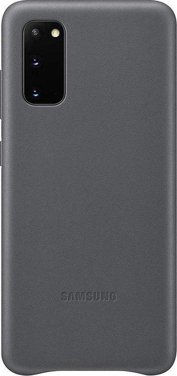 Samsung Leather Hoesje - Samsung Galaxy S20 - Grijs, Ophalen of Verzenden, Nieuw