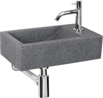 2dekans | DIFFERNZ CHEOPS FONTEINSET 40X23X1CM GRIJS, Ophalen of Verzenden, Zo goed als nieuw, Zwart