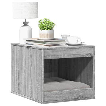 vidaXL Kattenbakkast 47x59x42 cm bewerkt hout grijs sonoma, Dieren en Toebehoren, Katten-accessoires, Verzenden, Nieuw