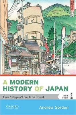 A Modern History of Japan 9780190920555, Zo goed als nieuw