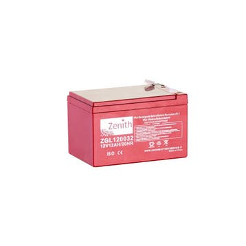 Zenith VRLA accu | ZGL120032 | 12V 12Ah, Ophalen of Verzenden, Nieuw