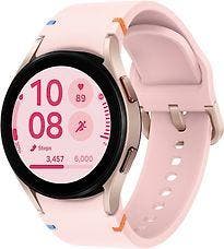 Samsung Galaxy Watch FE 40mm aluminium kast pink gold op, Verzenden, Zo goed als nieuw