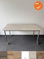 Ahrend - Move-it - verrijdbare vergadertafel 160x80 - bla..., Vergader- of Presentatieruimte, Ophalen of Verzenden, Gebruikt, Tafel