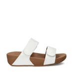 Fitflop Lulu Leather slippers voor dames in het Wit, Slippers, Verzenden, Wit, Nieuw