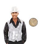 Pailletten gilet goud, Verzenden, Nieuw, Feestartikel