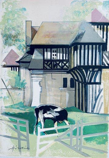 Camille Hilaire (1916-2004) - La Normandie, 1975