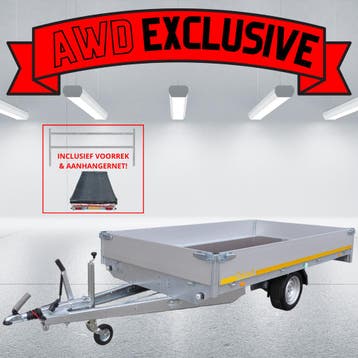 AWD exclusive geremde Eduard plateauwagen - 310x180 cm -, Ophalen of Verzenden, Nieuw
