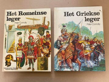 2X Jeugdboeken - Geschiedenis v. Griekse en Romeinse Legers, Verzamelen, Militaria | Algemeen, Verzenden, Boek of Tijdschrift