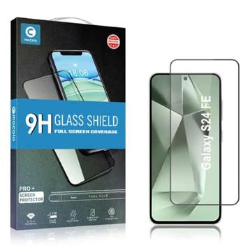 Galaxy S24 FE Premium Full Cover Tempered Glass Protector, Ophalen of Verzenden, Nieuw