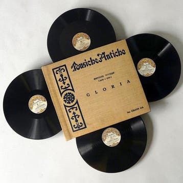 Antonio Vivaldi - Gloria, Italian set with 4 x Shellac, Nieuw in verpakking