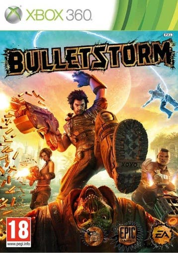 Xbox 360 Bulletstorm, Verzenden, Zo goed als nieuw