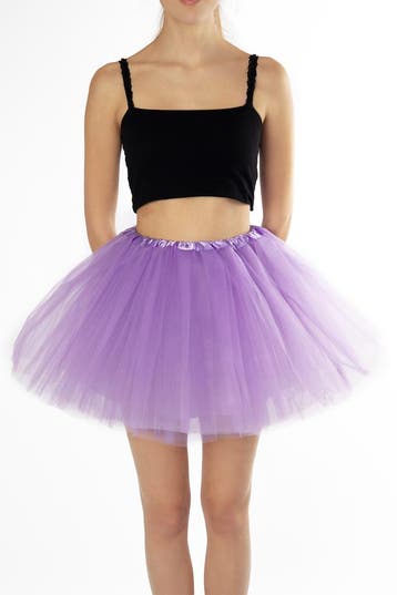 KIMU® Tutu Lila Tule Rokje XS S 140 146 152 158 164 Licht Pa, Ophalen of Verzenden, Nieuw, Maat 34 (XS) of kleiner, Carnaval