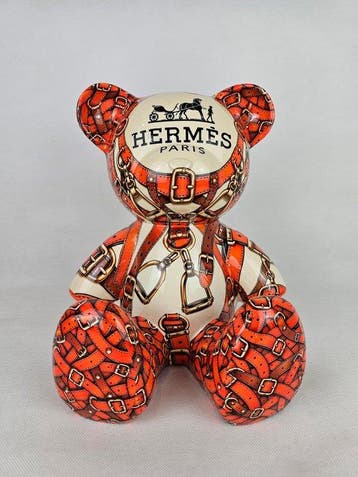 ArtBrut by Ann - Teddy Hermès Orange