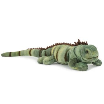 Semo leguaan knuffel - pluche - groen - 36 cm - hagedis, Verzenden, Nieuw