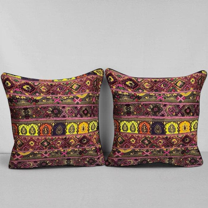 ETRO HOME - Nieuwe set van twee - Kussen, Antiek en Kunst, Antiek | Kleden en Textiel