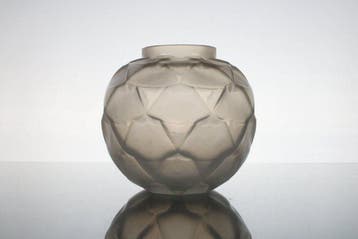 André Hunebelle - Vaas - Houblon - Opaline glas