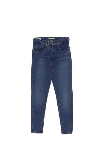 Levis Broek in maat 30 Blauw, Kleding | Dames, Levi's, Verzenden, Zo goed als nieuw, Blauw