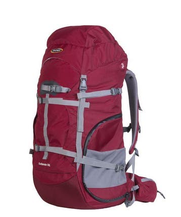Naneu Pro Outlander 50L Adventure Hiking photo pack Burgundy, Audio, Tv en Foto, Fotografie | Fototassen, Ophalen of Verzenden