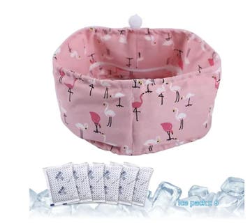 PawChill Koelband voor Honden Roze Flamingo, Ophalen of Verzenden, Nieuw