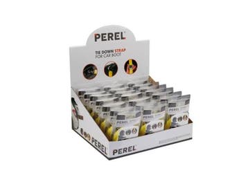 Veiling - 2x Perel spanband voor autokofferbak display 21st, Nieuw