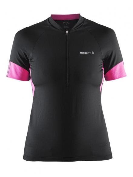 Craft Velo fietsshirt - Maat M - dames zwart/paars, Sport en Fitness, Wielrennen, Verzenden