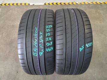 235/35/19 91Y BRIDGESTONE ZOMERBANDEN 5,7MM PROFIEL 2X, Gebruikt, 235 mm, Band(en), Personenwagen