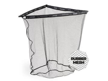 Rubber Karper Schepnet 42 inch (106 cm) + Opberghoes, Watersport en Boten, Hengelsport | Karpervissen, Verzenden, Nieuw, Net of Fuik