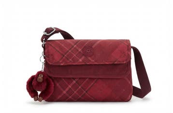 Kipling Handtas Rood, Verzenden, Zo goed als nieuw, Rood